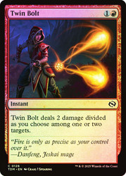 Twin Bolt\nTarkir: Dragonstorm\nSingle\nMagic The Gathering