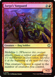 Zurgo's Vanguard\nTarkir: Dragonstorm\nSingle\nMagic The Gathering