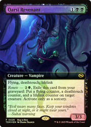 Qarsi Revenant (Buy-a-Box) (Extended Art)\nPromo: General\nSingle\nMagic The Gathering