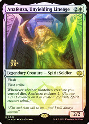 Anafenza, Unyielding Lineage (Prerelease) (Tarkir: Dragonstorm)\nPromo: Date Stamped\nSingle\nMagic The Gathering