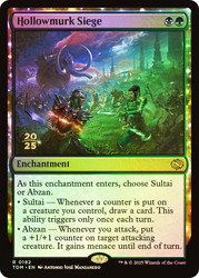 Hollowmurk Siege (Prerelease) (Tarkir: Dragonstorm)\nPromo: Date Stamped\nSingle\nMagic The Gathering