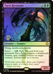 Qarsi Revenant (Prerelease) (Tarkir: Dragonstorm)\nPromo: Date Stamped\nSingle\nMagic The Gathering
