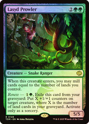 Lasyd Prowler (Promo Pack) (Tarkir: Dragonstorm)\nPromo: Planeswalker Stamped\nSingle\nMagic The Gathering
