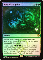 Nature's Rhythm (Promo Pack) (Tarkir: Dragonstorm)\nPromo: Planeswalker Stamped\nSingle\nMagic The Gathering