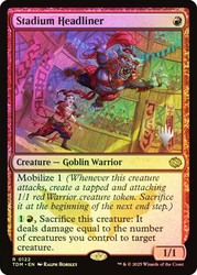 Stadium Headliner (Promo Pack) (Tarkir: Dragonstorm)\nPromo: Planeswalker Stamped\nSingle\nMagic The Gathering