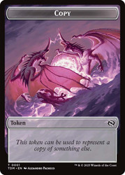 {Copy Token} // {Karox Bladewing Token}\nTarkir: Dragonstorm\nSingle\nMagic The Gathering