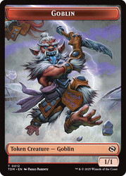 {Goblin Token} // {Warrior Token}\nTarkir: Dragonstorm\nSingle\nMagic The Gathering