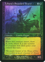 Liliana's Standard Bearer (Secret Lair) (Retro Frame)\nPromo: General\nSingle\nMagic The Gathering