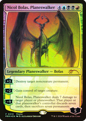 Nicol Bolas, Planeswalker (Resale)\nPromo: General\nSingle\nMagic The Gathering