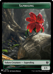 {Saproling Token} // {Sliver Token}\nPlaneswalker Symbol Reprints\nSingle\nMagic The Gathering