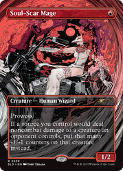 Soul-Scar Mage (Secret Lair) (#2039) (Borderless)\nPromo: General\nSingle\nMagic The Gathering
