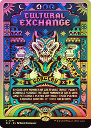 Cultural Exchange (Secret Lair) (Full Art)\nPromo: General\nSingle\nMagic The Gathering