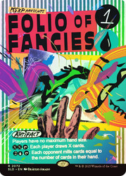 Folio of Fancies (Secret Lair) (Borderless)\nPromo: General\nSingle\nMagic The Gathering
