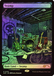 Swamp (Secret Lair) (#2078) (Full Art)\nPromo: General\nSingle\nMagic The Gathering