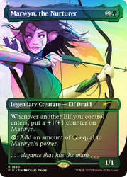 Marwyn, the Nurturer (Secret Lair) (Borderless)\nPromo: General\nSingle\nMagic The Gathering