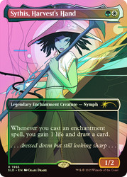Sythis, Harvest's Hand (Secret Lair) (Borderless)\nPromo: General\nSingle\nMagic The Gathering