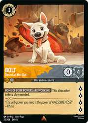 Bolt - Down but Not Out
Reign of Jafar
Single
Lorcana