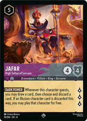 Jafar - High Sultan of Lorcana
Reign of Jafar
Single
Lorcana
