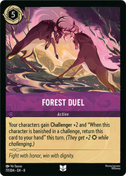 Forest Duel
Reign of Jafar
Single
Lorcana