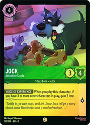 Jock - Attentive Uncle
Reign of Jafar
Single
Lorcana