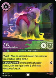 Abu - Illusory Pachyderm
Reign of Jafar
Single
Lorcana