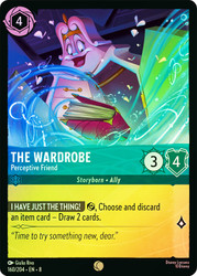 The Wardrobe - Perceptive Friend
Reign of Jafar
Single
Lorcana