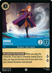 Anna - Trusting Sister
Reign of Jafar
Single
Lorcana