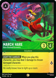 March Hare - Hare‐Brained Eccentric
Reign of Jafar
Single
Lorcana
