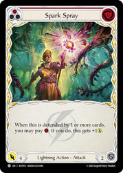 Spark Spray (Red)
Armory Deck: Aurora
Single
Flesh and Blood