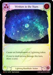 Written in the Stars
Armory Deck: Aurora
Single
Flesh and Blood