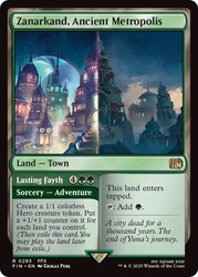 Zanarkand, Ancient Metropolis // Lasting Fayth\nFINAL FANTASY\nSingle\nMagic The Gathering