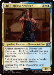 Cid, Timeless Artificer (#416)\nFINAL FANTASY\nSingle\nMagic The Gathering