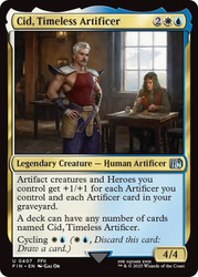 Cid, Timeless Artificer (#407)\nFINAL FANTASY\nSingle\nMagic The Gathering