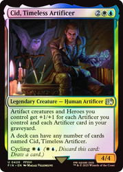 Cid, Timeless Artificer (#420)\nFINAL FANTASY\nSingle\nMagic The Gathering