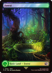 Forest (#306) (Full Art)\nFINAL FANTASY\nSingle\nMagic The Gathering