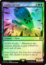 Jumbo Cactuar\nFINAL FANTASY\nSingle\nMagic The Gathering