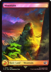 Mountain (#303) (Full Art)\nFINAL FANTASY\nSingle\nMagic The Gathering