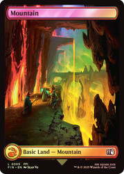 Mountain (#305) (Full Art)\nFINAL FANTASY\nSingle\nMagic The Gathering