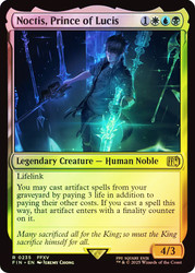 Noctis, Prince of Lucis\nFINAL FANTASY\nSingle\nMagic The Gathering