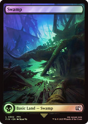 Swamp (#302) (Full Art)\nFINAL FANTASY\nSingle\nMagic The Gathering