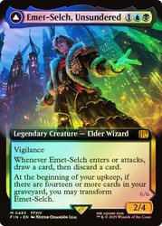 Emet-Selch, Unsundered // Hades, Sorcerer of Eld (#483) (Extended Art)\nFINAL FANTASY - Variants\nSingle\nMagic The Gathering
