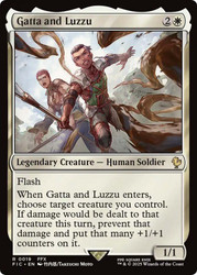 Gatta and Luzzu\nFINAL FANTASY Commander\nSingle\nMagic The Gathering