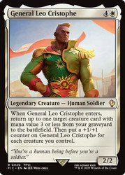 General Leo Cristophe\nFINAL FANTASY Commander\nSingle\nMagic The Gathering