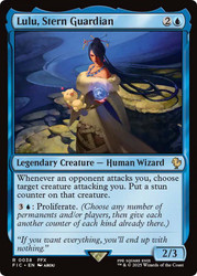 Lulu, Stern Guardian\nFINAL FANTASY Commander\nSingle\nMagic The Gathering