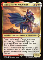 Edgar, Master Machinist\nFINAL FANTASY Commander\nSingle\nMagic The Gathering