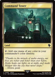 Command Tower (#485)\nFINAL FANTASY Commander\nSingle\nMagic The Gathering
