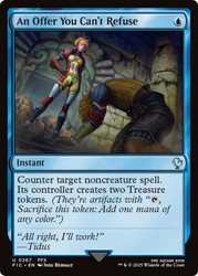 An Offer You Can't Refuse\nFINAL FANTASY Commander\nSingle\nMagic The Gathering