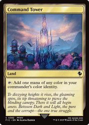 Command Tower (#382)\nFINAL FANTASY Commander\nSingle\nMagic The Gathering