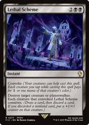 Lethal Scheme\nFINAL FANTASY Commander\nSingle\nMagic The Gathering