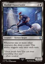 Morbid Opportunist\nFINAL FANTASY Commander\nSingle\nMagic The Gathering